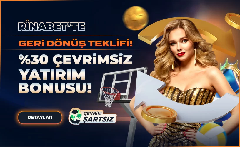 %30 GERİ DÖNÜŞ YATIRIM BONUSU (ÇEVRİMSİZ)
